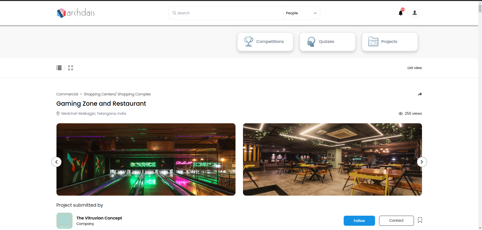 Archdais Competition Platform